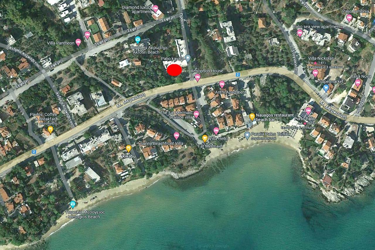 Holiday Blue Apartment ปาเลออน ซิฟลิคิออน ภายนอก รูปภาพ