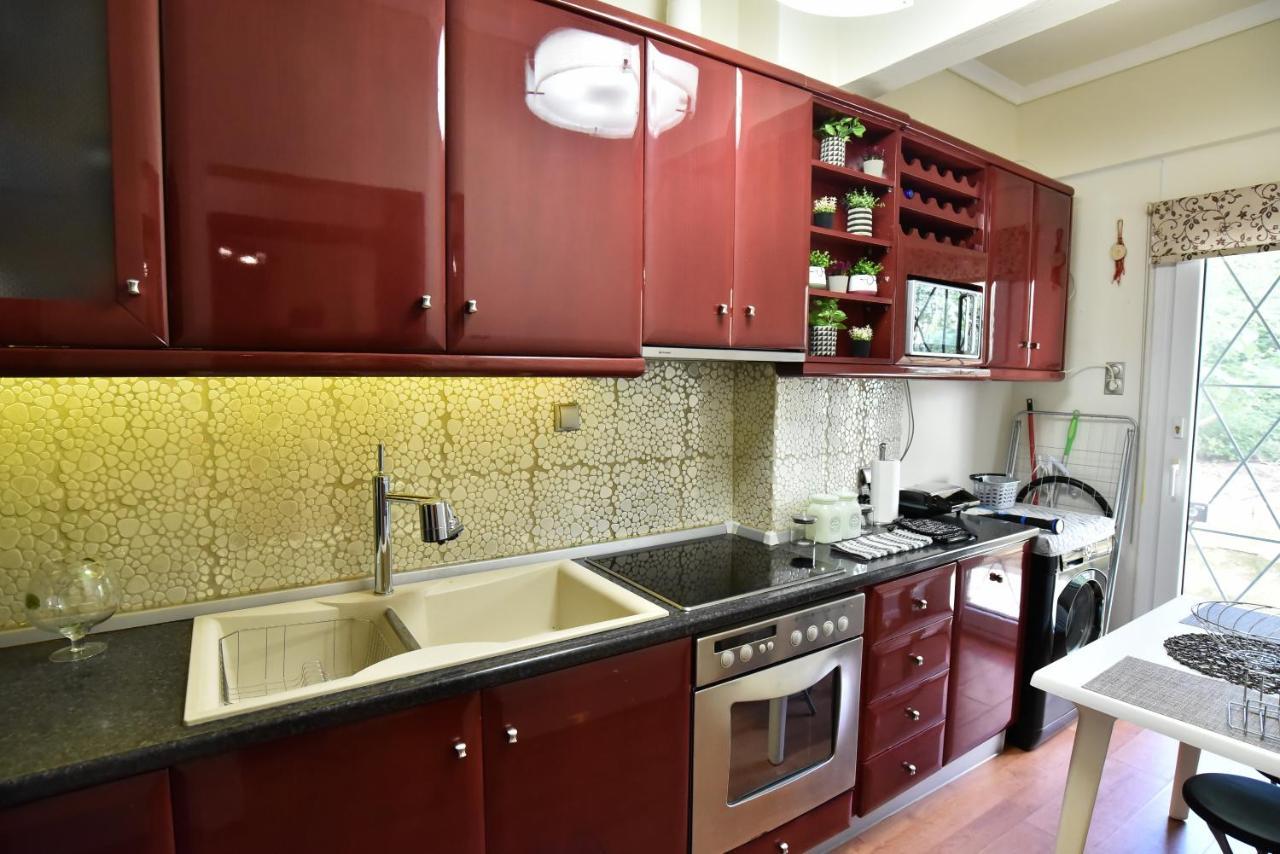 Holiday Blue Apartment ปาเลออน ซิฟลิคิออน ภายนอก รูปภาพ